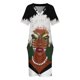thumbnail image 3 of Vestido holgado con bolsillo de la Reina del trono de Jade para mujer ropa de verano traje de verano, 3 of 6