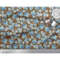 thumbnail image 2 of Soimoi Poly Georgette Fabric Scorpion Grasses Floral Printed Craft Fabric by the Yard 42 Inch Wide, 2 of 3