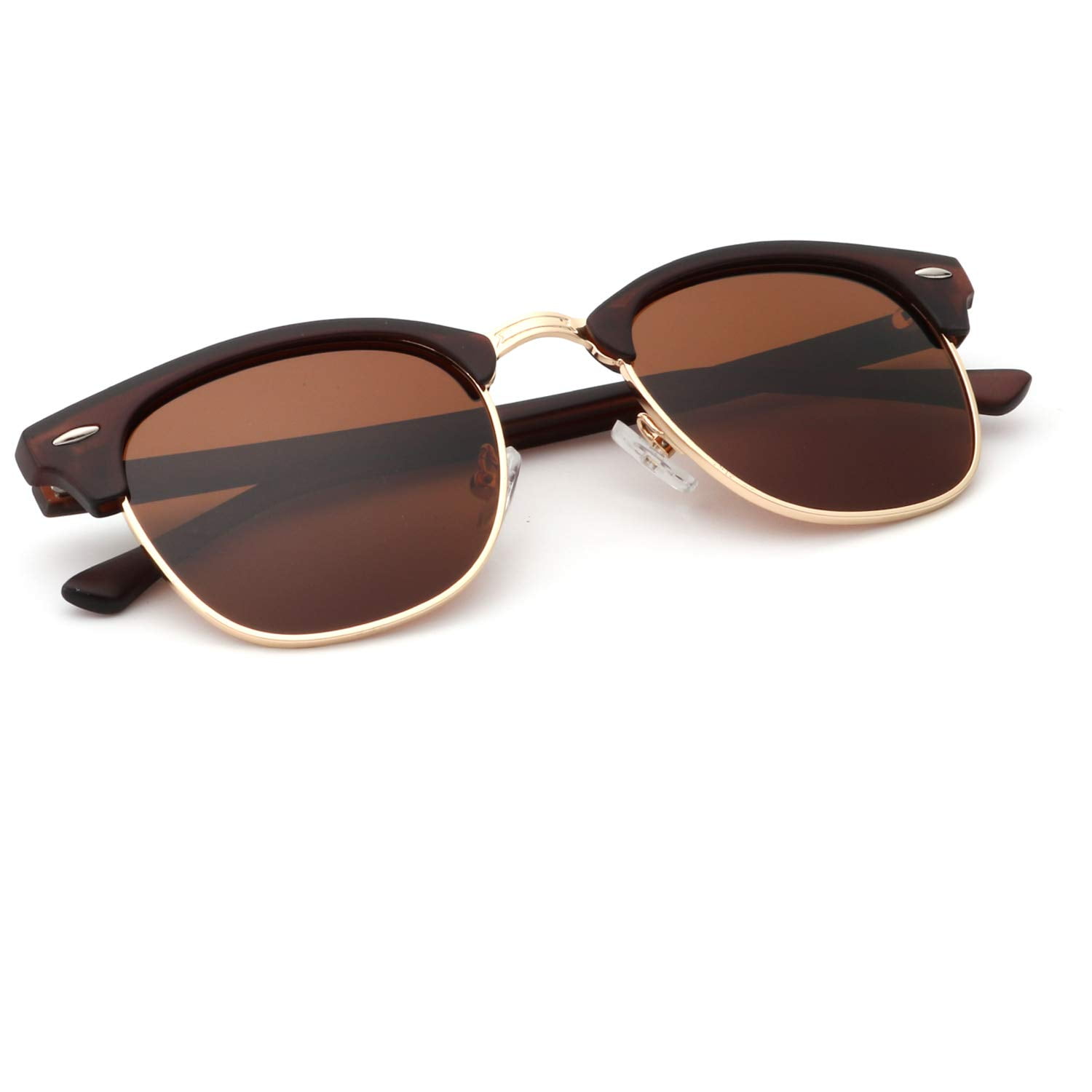 KALIYADI Hexagon Sunglasses For Women Men Polarized Square Sunglasses For Womens Sun Glasses UV Protection Metal Frame 