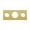 Bright Brass, variant on Deltana Strike Plate For 7 in. Flush Bolt, Solid Brass