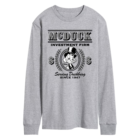 Duck Tales - McDuck Investment Firm - Men's Long Sleeve Graphic T-Shirt