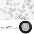 thumbnail image 4 of Christmas Nail Art Glitters, Xmas Glitters Nail Art Decoration Manicure, 4 of 6