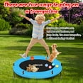 thumbnail image 5 of LASTJUMPER 5FT Trampoline for Kids, 60"Mini Indoor & Outdoor Small Toddler Trampoline with Basketball Hoop, Dart Board, Ocean Ball ,Baby Trampoline Toys, Birthday Gifts for boy,Blue, 5 of 7