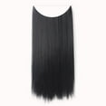 thumbnail image 2 of Clip Épais de Mode dans les extensions de Cheveux Boucles Droites Pleine Tête Clip Postiche, 2 of 2