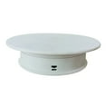thumbnail image 2 of 20.5cm Mirror Model Display Stand Electric Rotating Jewelry Display Stands Motorized Rotary Turntable Base USB/Battery Powered ,Silent and Smooth Operation, 2 of 7