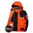 thumbnail image 7 of Men's Ski Winter Jacket Mountain Windproof Waterproof Rain Snowboarding Jackets Fleece Warm Snow Hooded Coat, 7 of 7