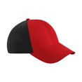 thumbnail image 1 of Beechfield Club Colour Block Baseball Cap, 1 of 2