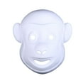 thumbnail image 1 of Diy White Blank Hand Painted Party Props Mask Navy One Size, 1 of 3