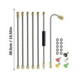 thumbnail image 5 of Pressure Washer Replacement Set Extension Wand Curved Rod and 5 Sprays Nozzle, 5 of 8