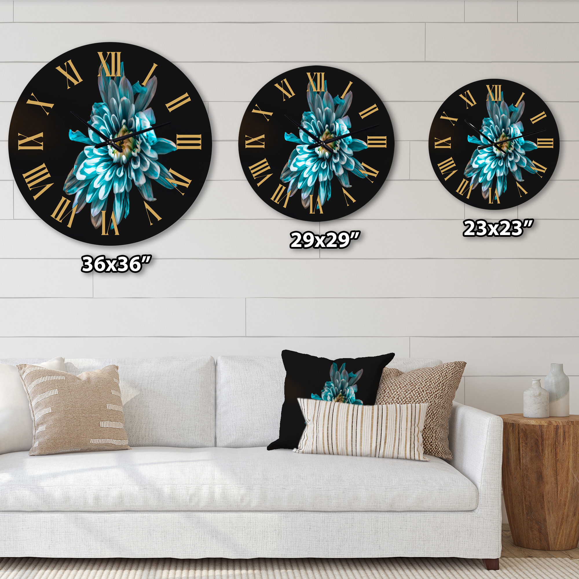 Designart 1 in Traditional Wall Clock