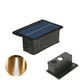 thumbnail image 2 of Fiudx Luces Solares para Jardín, Lámparas Led Impermeables para Caminos, Decoración para Vallas y Paredes Exteriores, Fácil Instalación, Carga Solar, Material Abs Duradero, Clasificación Ip65, Tamaño, 2 of 6