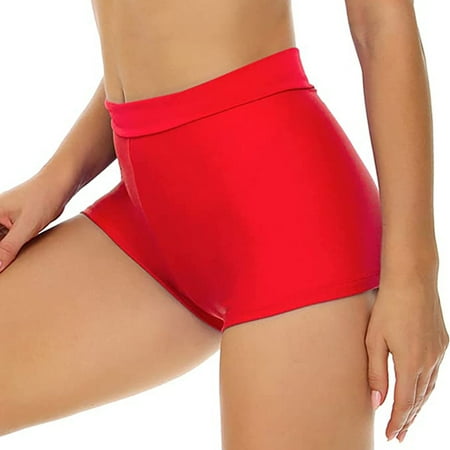 Clearance 2025! ZVNAH Women s Swim Shorts Stretchy Sporty Bathing Suit Bottoms Boyshorts Swimsuit Board Shorts
