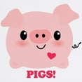 thumbnail image 2 of CafePress - Kawaii I Love Pigs Mousepad - Non-slip Rubber Mousepad, Gaming Mouse Pad, 2 of 6