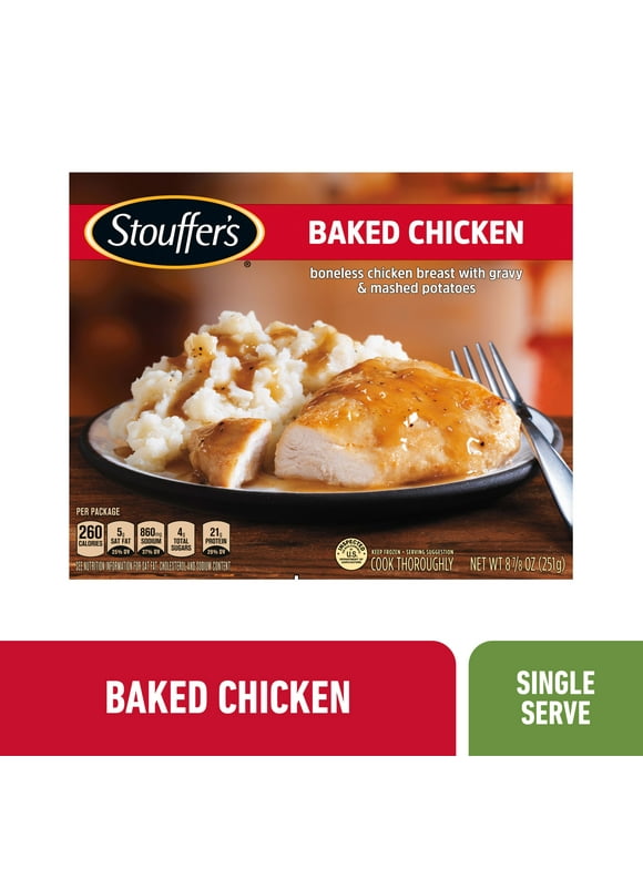 Stouffer's Baked Boneless Chicken Frozen Meal, 8.8 oz (Frozen)