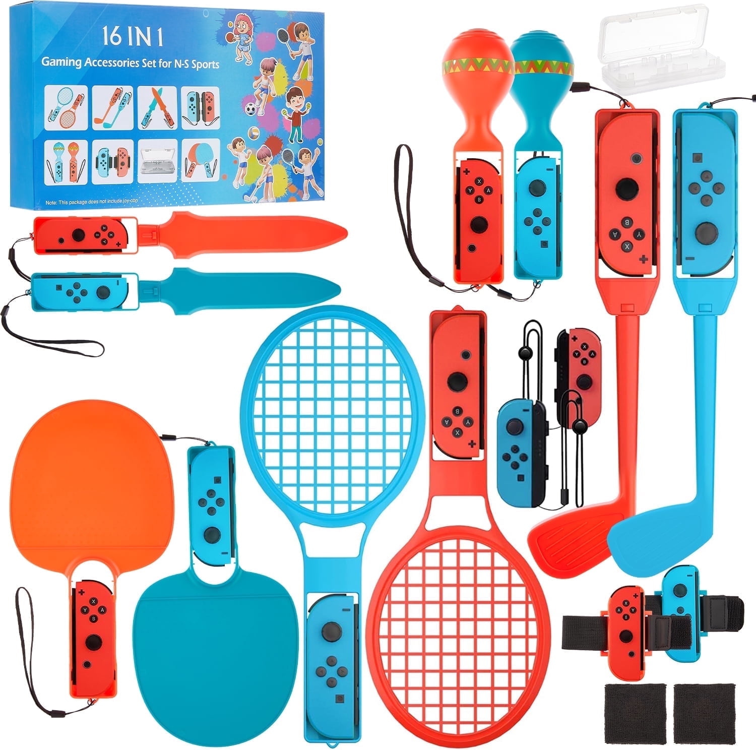 Tokluck Switch Sports Accessories Bundle, Organizer Station for