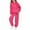Hot Pink, variant on WOYY Toddler Girls Bow Outfits Hoodie Sweatshirt Jogger Pants Set, Sizes 2-3T