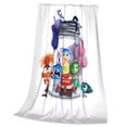 thumbnail image 7 of Lsque inside out 2 Pattern Fuzzy Fleece Throw Blanket Extra Large,Super Soft,Fluffy and Warm Blankets for Couch,Bed,All Season Use (40"x30"), 7 of 7