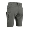 thumbnail image 3 of Men Cargo Shorts Outdoor Lightweight Quick Dry Multi Pocket Durable Stretch Waistband Shorts, 3 of 3