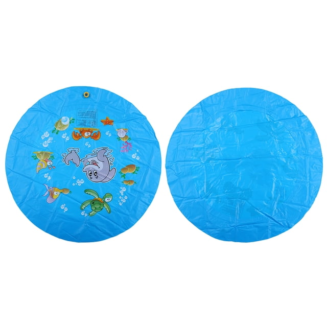 Almohadilla de rociado de agua, estera de juego de agua rociada de agua inflable para exteriores, estera de rociador inflable, rendimiento de alta gama