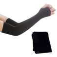 thumbnail image 2 of Yuarrent Protector solar físico para brazos, mangas para actividades al aire libre, ciclismo de verano, mangas para correr, sol Ciclismo azul, 2 of 6