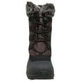 thumbnail image 3 of WINTER TECS Womens Brown Waterproof Treaded Nylon Round Toe Block Heel Lace-Up Snow Boots 9 M, 3 of 3