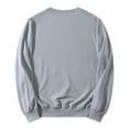 thumbnail image 2 of Hello Kitty Crew Neck Long Sleeve Adult Sweatshirt Gray, 2 of 5