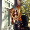 thumbnail image 2 of Cavalier Spaniel Fall House Flag, 2 of 5