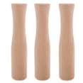 thumbnail image 1 of piezas de mortero de madera para moler ajo, nueces, especias, utensilios de cocina, juego de herramientas manuales para machacar y triturar., 1 of 8