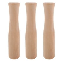 3pcs Wooden Pestle Set for Grinding Garlic Nuts and Tenderizing Meat Kitchen Muddling Tool
