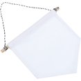 thumbnail image 2 of Drapeau de drapeau de Style Triangle Drapeau Pendentif Bannière Insigne Drapeau (Blanc S), 2 of 5