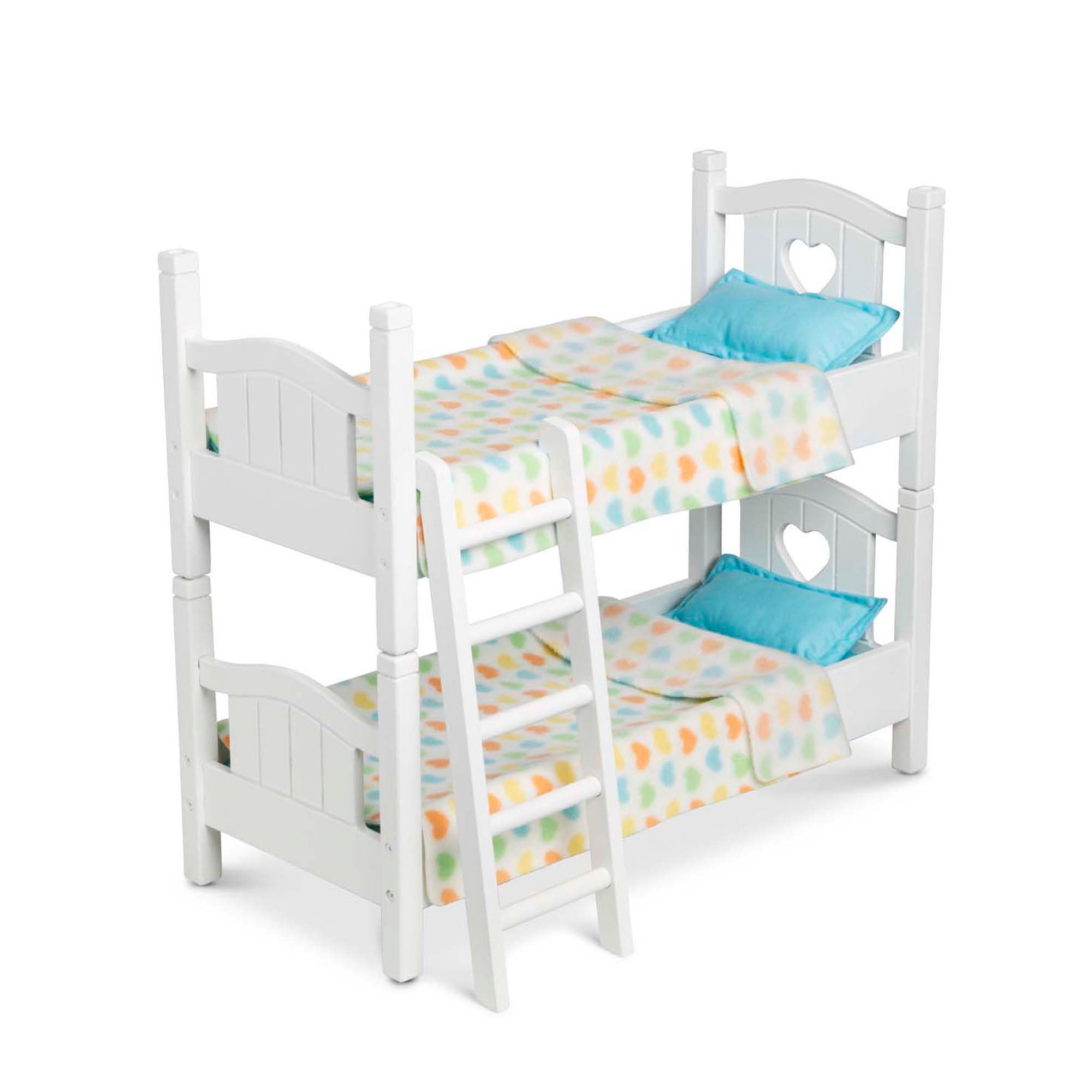 Melissa Doug Mine To Love Wooden Play, Stacking Bunk Beds