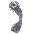thumbnail image 2 of Cable de extensión para auriculares Conector chapado en oro Trenza de nailon Adaptador de extensión estéreo macho a hembra de 3,5 mm 5 m / 16,4 pies, 2 of 5