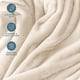 thumbnail image 3 of Cobija, Cobija Suave y Cálida de 50x60 Pulgadas para Dormir, Mantas Ligeras Reversibles para Cama y Mantas Acogedoras para Recámara, Oficina, Viajes, Campamento y Decoración Del Hogar, Beige, 3 of 7