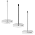 thumbnail image 2 of Stainless Steel Receipt Holder for Office Silver Memo Bill Note Holder 3pcs, 2 of 5