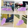 thumbnail image 5 of Shoe Covers, 3 Pairs Reusable Non Slip Shoe Protector Covers Washable Soft Shoe Cover for Household Office, Purple, 5 of 5