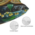 thumbnail image 3 of KLL Fresh Passion Fruit Still Life Pillow Covers Envelope Closure,Super Soft and Cozy Fuzzy Fleece Pillow Case Cover 20"x30", 3 of 5