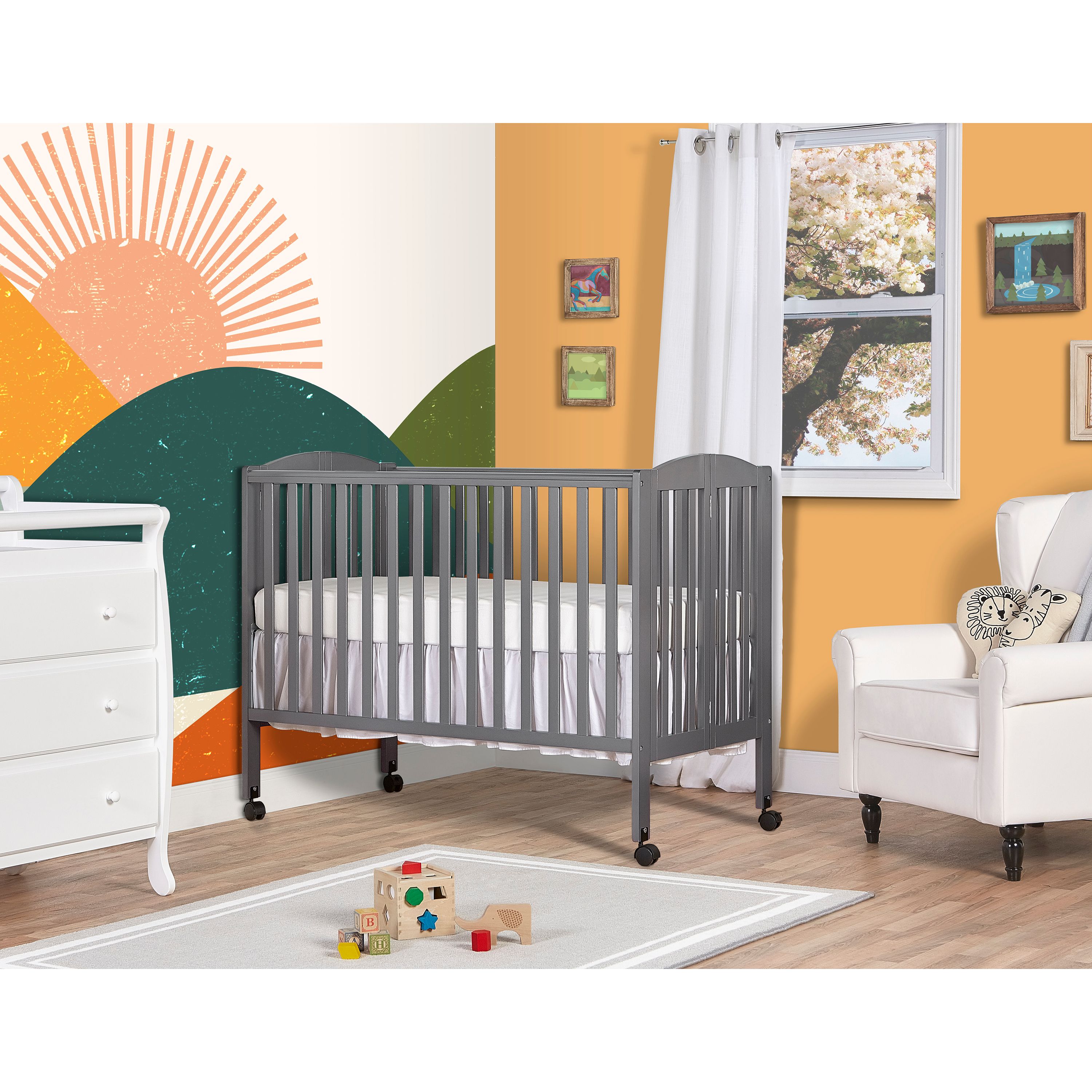 dream on me full size folding crib