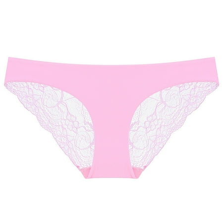 

Sexy Thongs for Women Underwear Ladies Low-Rise Breathable Lace Floral Panties Girls Briefs Underpants Lingerie