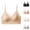 Black, variant on CHUMUD Women's no Underwire Lace Bralette - V-Neck Wireless Bra, Scalloped Trim for Everyday Wear