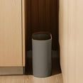 thumbnail image 4 of Bxaolu Trash Can, 2 Gallon Small Bathroom/Bedroom/Office Trash Bin, Open Top Kitchen Wastebasket, Black, 4 of 6