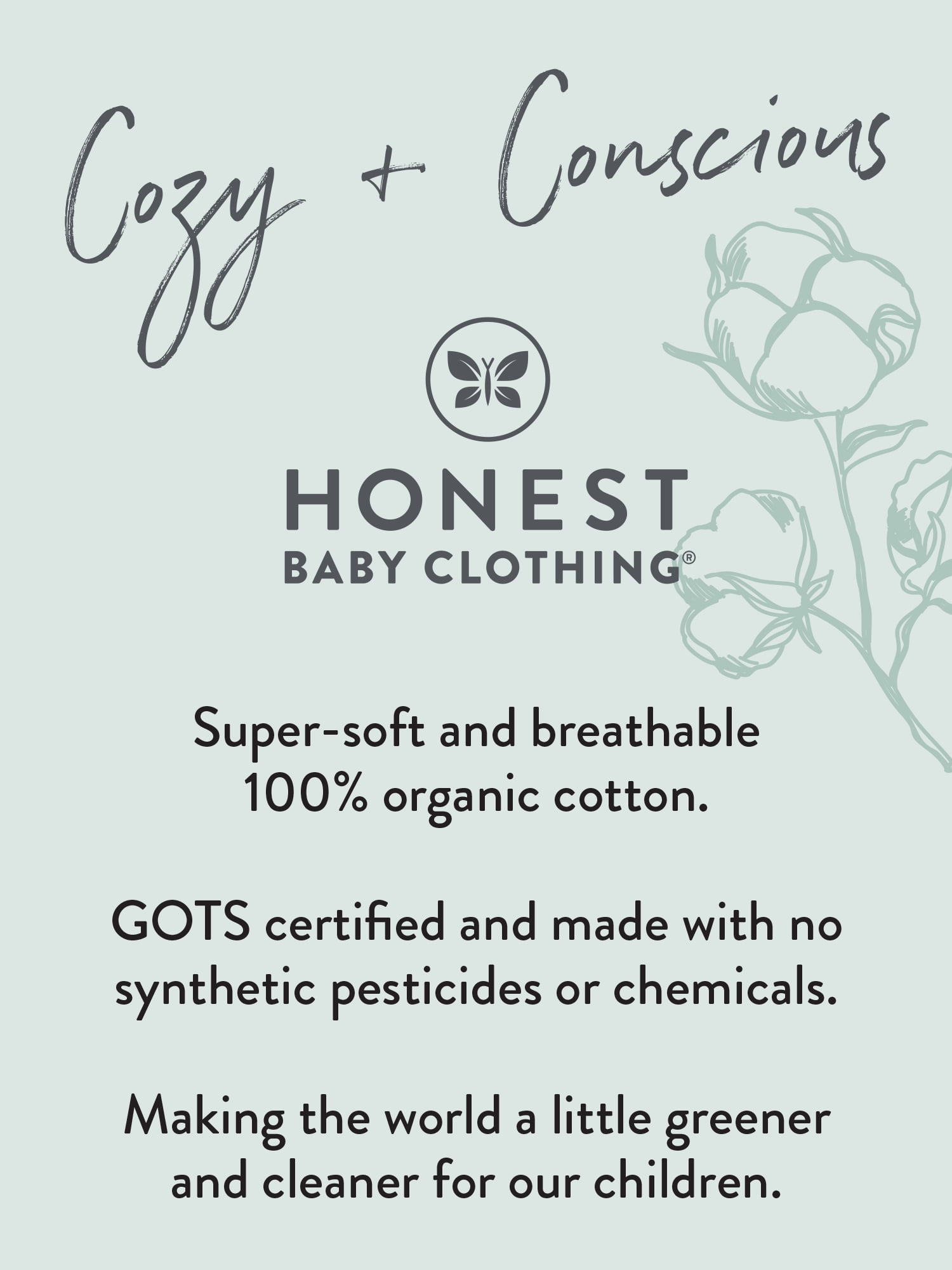 Honest Baby Clothing Organic Cotton Boy or Girl Long Sleeve Christmas Sleep N Play, Newborn to 9 Months
