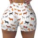 thumbnail image 2 of Fotbe Horses Shorts Sin Costuras – Shorts Deportivos de Cintura Alta para Mujer, Elásticos para Gimnasio, Yoga, Running o Ciclismo-Small, 2 of 8