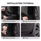 thumbnail image 2 of unique For BMW i3 2020 2021 2022 2023 2024 Fender Mudflaps Splash Guards Mudguards Mud Flaps car Accessories, 2 of 5