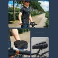 thumbnail image 1 of Inflatable Bicycle Seat Cover, Anti-shock Design, Portable, Mini Size, for Commuting, Office Use, Breathable Material, Travel Friendly, Ergonomic Shape, Universal Fit,YISHFHP,Black, 1 of 8
