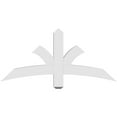 thumbnail image 4 of 48"W x 22"H x 4"D x 4"F, 11/12 Pitch, Davenport Architectural Grade PVC Gable Bracket, 4 of 8