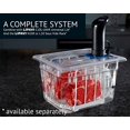 thumbnail image 3 of LIPAVI C10 Sous Vide Container 12 quarts-NOT INCLUDED: L10 Rack and Tailored Lid for Virtually All Immersion Circulators Sold Separately, Crystal Clear, Transparent Polycarbonate, 3 of 6