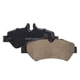thumbnail image 4 of Detroit Axle - Rear 2pc Brake Pads for Dodge Sprinter Freightliner Mercedes-Benz Sprinter 2500 3500, 2 Ceramic Brake Pads with Hardware Replacement, 4 of 7