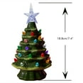 thumbnail image 2 of Árbol De Navidad De Cerámica Iluminado, árbol De Cerámica De Mesa De Navidad Iluminado De Cerámica Para Dormitorio, 2 of 7