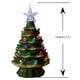 thumbnail image 2 of Árbol de Navidad de cerámica iluminado de 18,8 cm, decoraciones de mesa navideñas, luces navideñas, 2 of 5