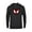 Black, variant on Marvel Ultimate Spider-Man Miles Morales Heart Mask Logo - Pullover Hoodie for Adults - Customized-Black